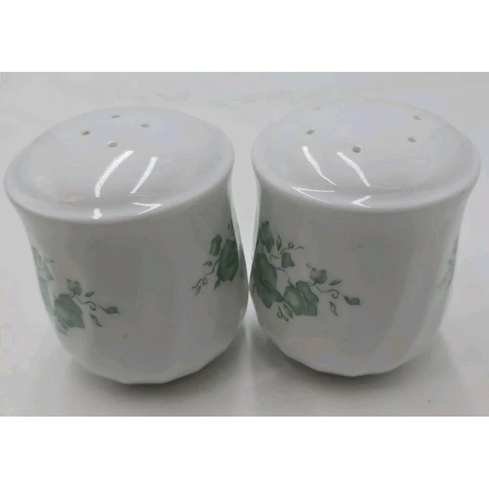 Corelle Coordinates Callaway Ivy Farmhouse Cottagecore Salt & Pepper Shakers
